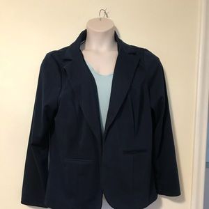 Maurice’s blue blazer lightly worn